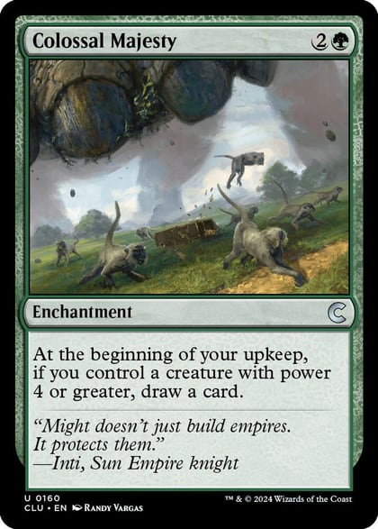 Colossal Majesty, Ravnica: Clue Edition 160