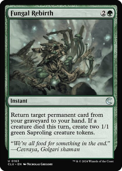 Fungal Rebirth, Ravnica: Clue Edition 163