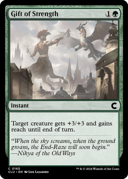 Gift of Strength, Ravnica: Clue Edition 165
