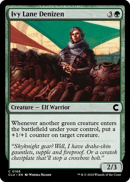 Ivy Lane Denizen, Ravnica: Clue Edition 166