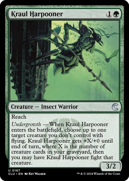 Kraul Harpooner, Ravnica: Clue Edition 167