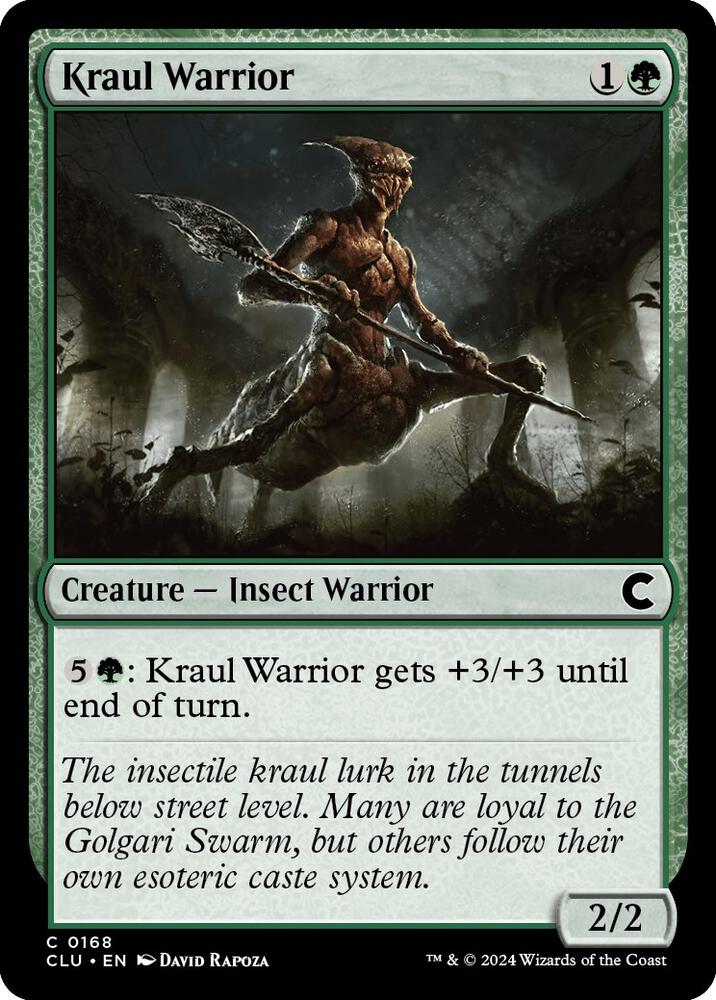 Kraul Warrior, Ravnica: Clue Edition 168