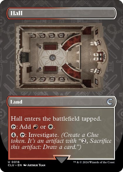Hall (Borderless), Ravnica: Clue Edition 16