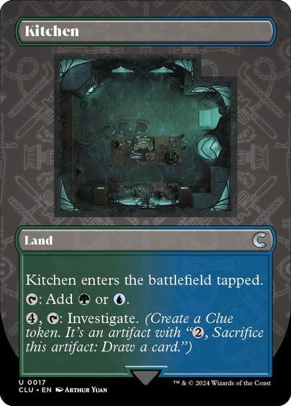 Kitchen (Borderless), Ravnica: Clue Edition 17
