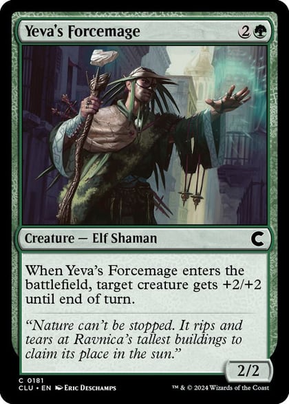 Yeva's Forcemage, Ravnica: Clue Edition 181