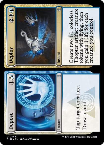 Depose // Deploy, Ravnica: Clue Edition 185