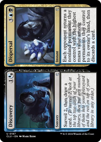 Discovery // Dispersal, Ravnica: Clue Edition 187