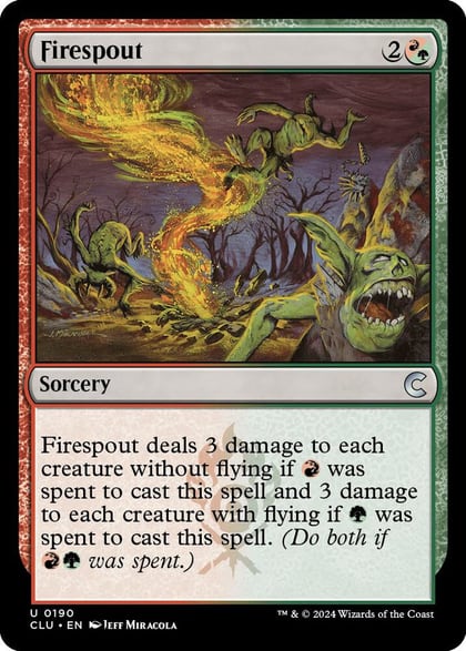 Firespout, Ravnica: Clue Edition 190