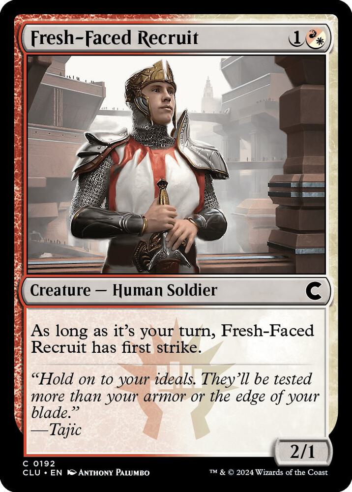 Fresh-Faced Recruit, Ravnica: Clue Edition 192