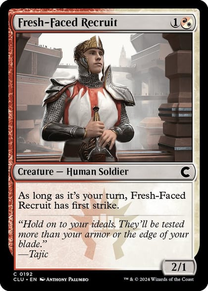 Fresh-Faced Recruit, Ravnica: Clue Edition 192