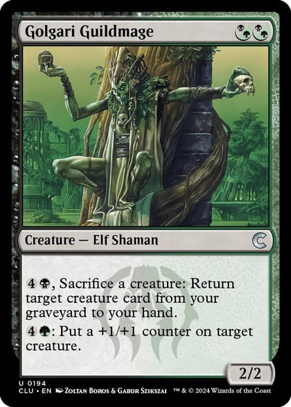 Golgari Guildmage, Ravnica: Clue Edition 194