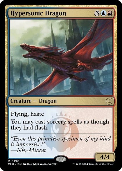 Hypersonic Dragon, Ravnica: Clue Edition 196