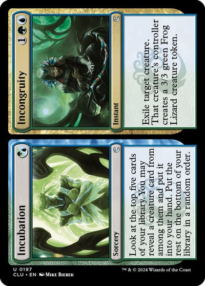 Incubation // Incongruity, Ravnica: Clue Edition 197