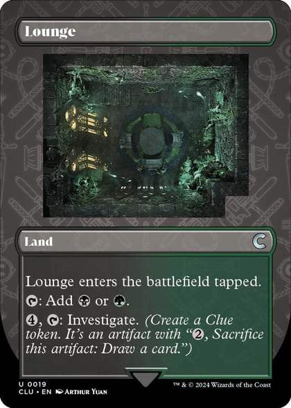 Lounge (Borderless), Ravnica: Clue Edition 19