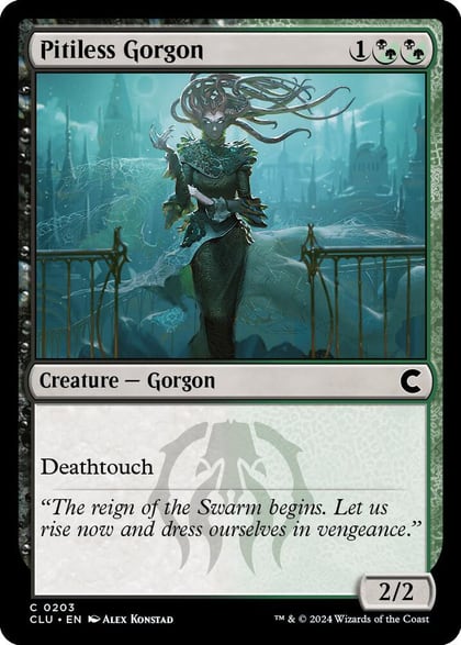 Pitiless Gorgon, Ravnica: Clue Edition 203
