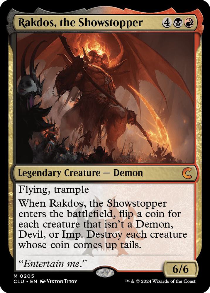 Rakdos, the Showstopper, Ravnica: Clue Edition 205
