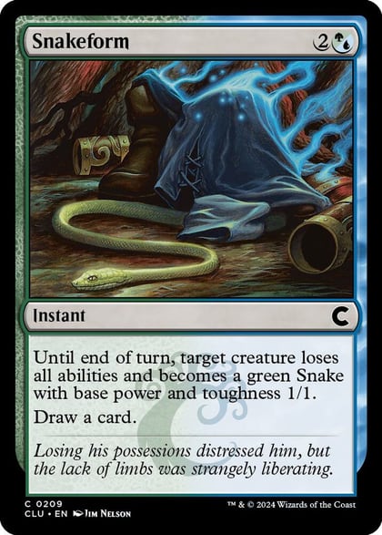 Snakeform, Ravnica: Clue Edition 209