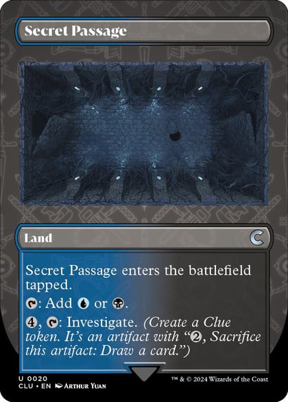 Secret Passage (Borderless), Ravnica: Clue Edition 20