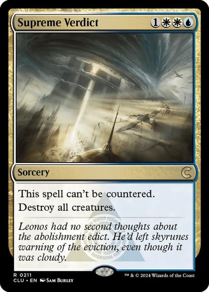 Supreme Verdict, Ravnica: Clue Edition 211