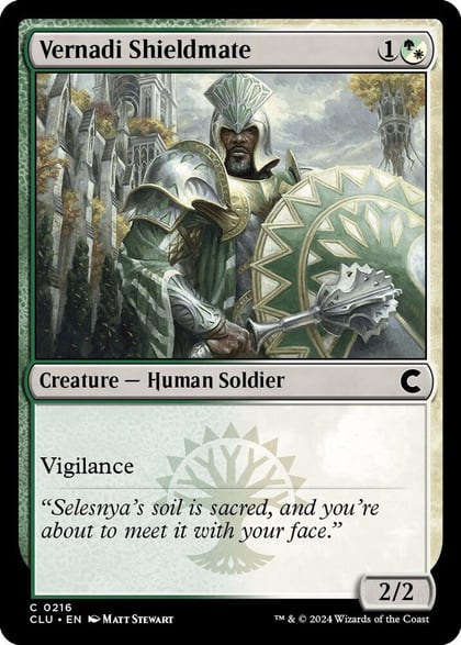 Vernadi Shieldmate, Ravnica: Clue Edition 216