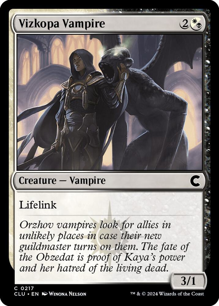 Vizkopa Vampire, Ravnica: Clue Edition 217