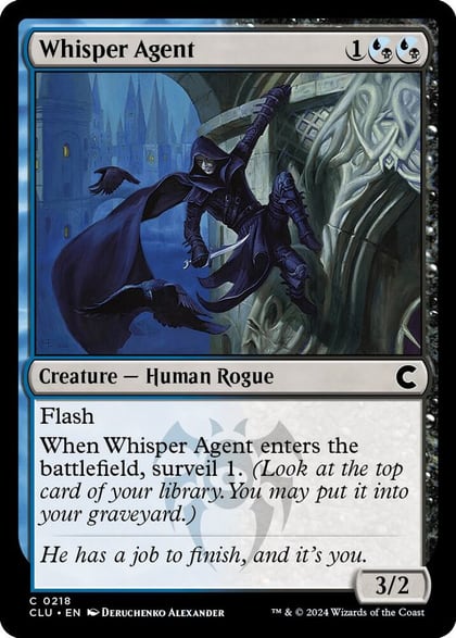Whisper Agent, Ravnica: Clue Edition 218