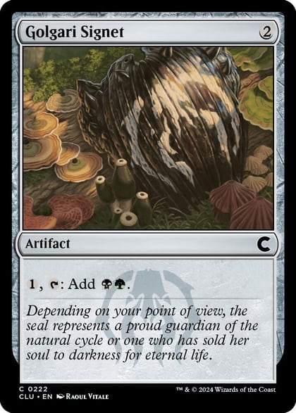 Golgari Signet, Ravnica: Clue Edition 222