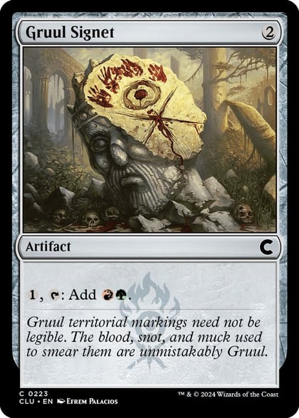 Gruul Signet, Ravnica: Clue Edition 223