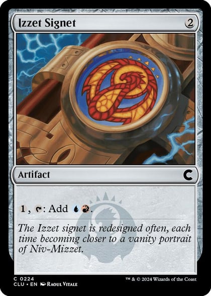 Izzet Signet, Ravnica: Clue Edition 224