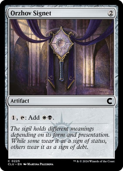 Orzhov Signet, Ravnica: Clue Edition 225