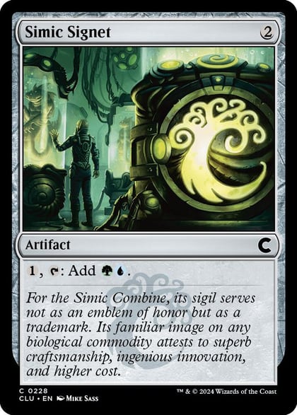 Simic Signet, Ravnica: Clue Edition 228