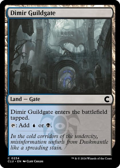 Dimir Guildgate, Ravnica: Clue Edition 234