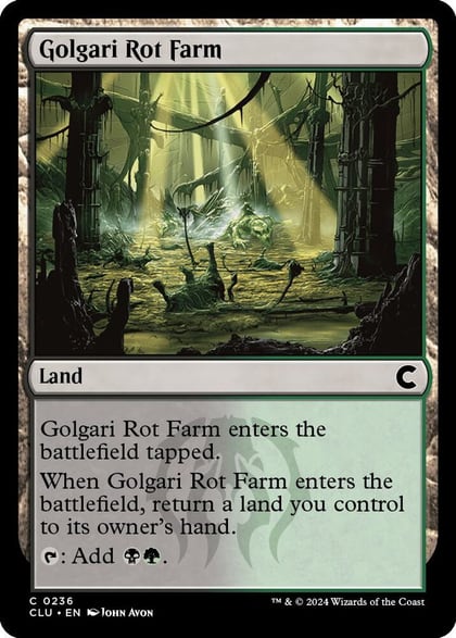 Golgari Rot Farm, Ravnica: Clue Edition 236