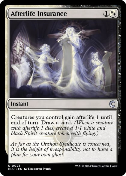 Afterlife Insurance, Ravnica: Clue Edition 23