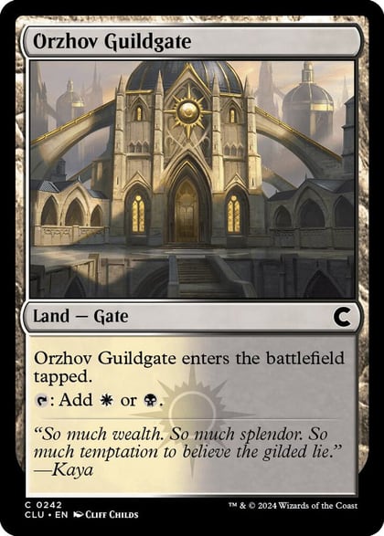 Orzhov Guildgate, Ravnica: Clue Edition 242