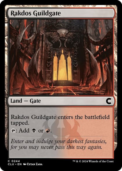 Rakdos Guildgate, Ravnica: Clue Edition 244