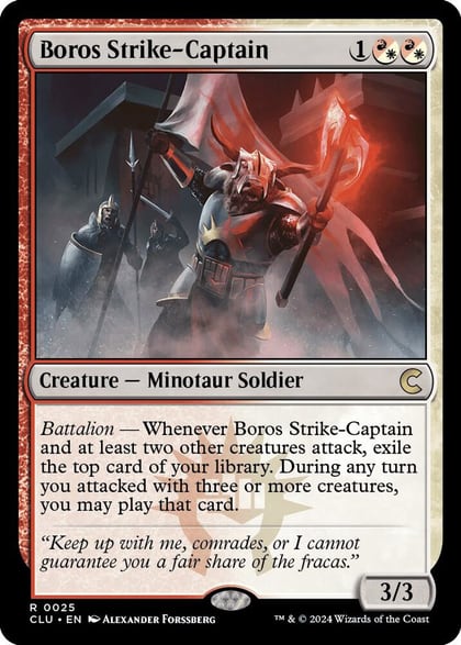 Boros Strike-Captain, Ravnica: Clue Edition 25