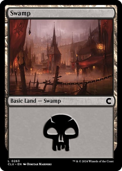 Swamp (0263), Ravnica: Clue Edition 263