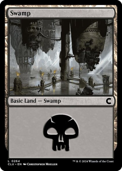 Swamp (0264), Ravnica: Clue Edition 264
