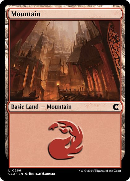 Mountain (0266), Ravnica: Clue Edition 266