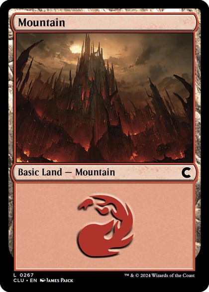 Mountain (0267), Ravnica: Clue Edition 267