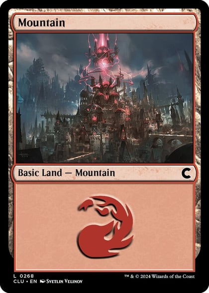 Mountain (0268), Ravnica: Clue Edition 268