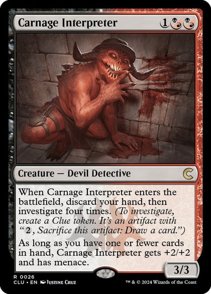 Carnage Interpreter, Ravnica: Clue Edition 26