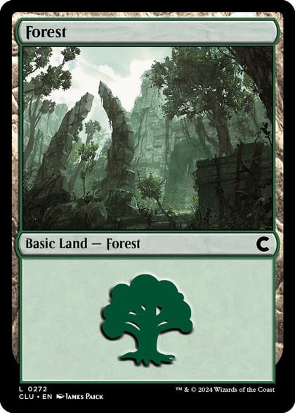 Forest (0272), Ravnica: Clue Edition 272