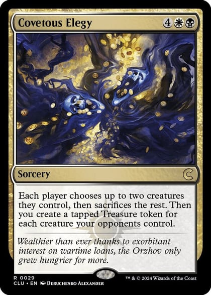 Covetous Elegy, Ravnica: Clue Edition 29