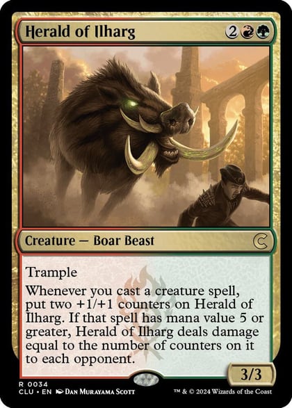 Herald of Ilharg, Ravnica: Clue Edition 34