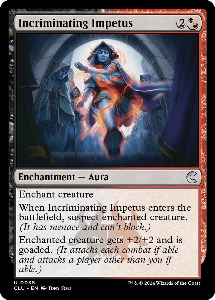 Incriminating Impetus, Ravnica: Clue Edition 35