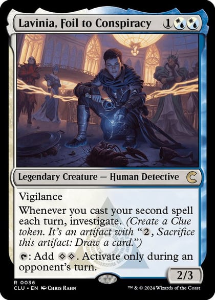 Lavinia, Foil to Conspiracy, Ravnica: Clue Edition 36