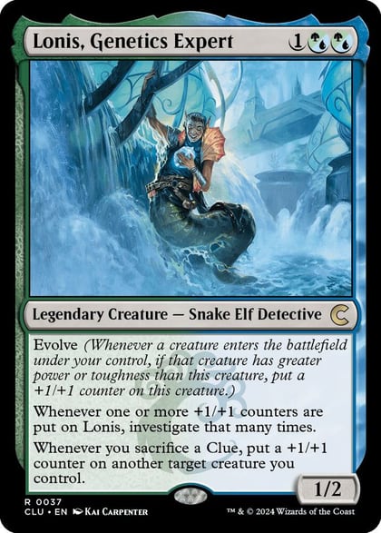Lonis, Genetics Expert, Ravnica: Clue Edition 37