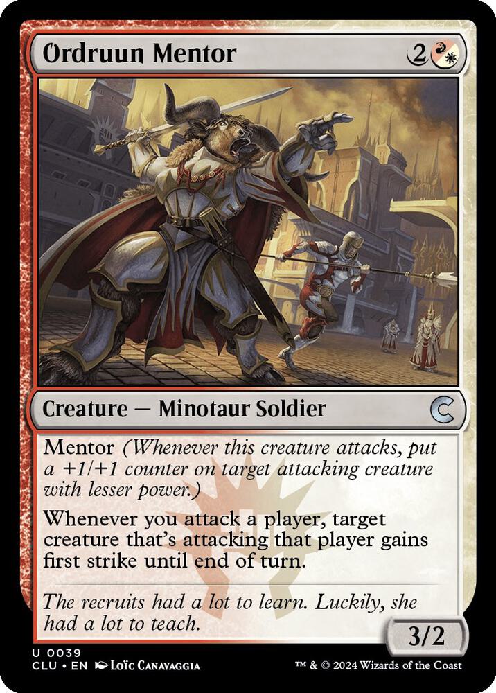 Ordruun Mentor, Ravnica: Clue Edition 39